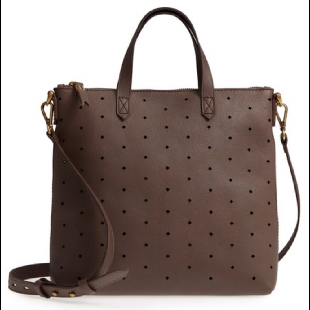 Madewell Mini transport perforated crossbody
